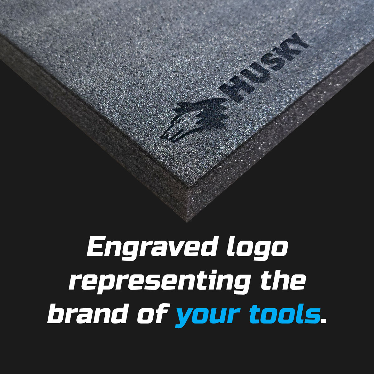 HUSKY Tools Foam Tray Storage Insert Tool box kit