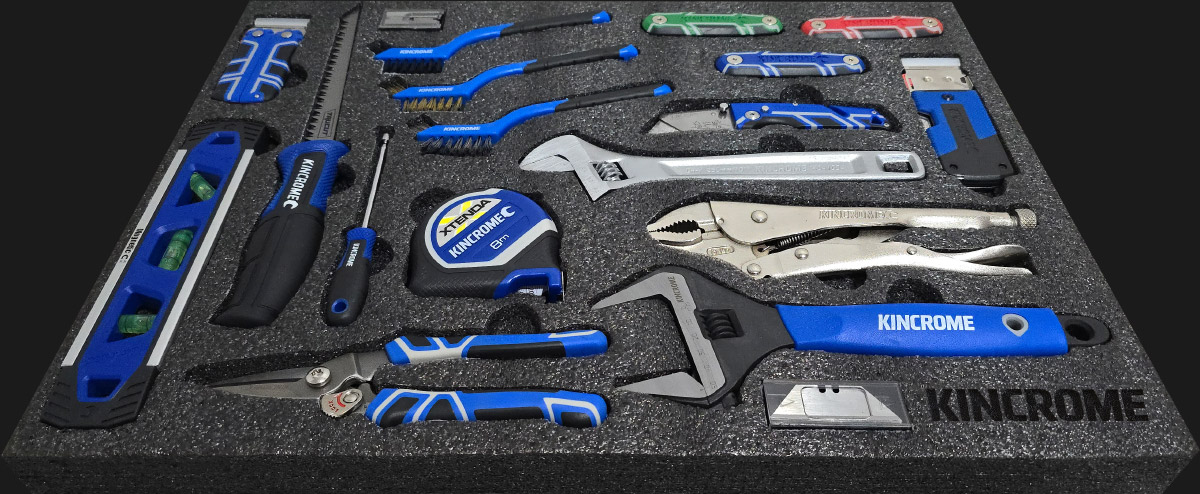 Kincrome Tools Foam Tray Storage Insert Tool box kit