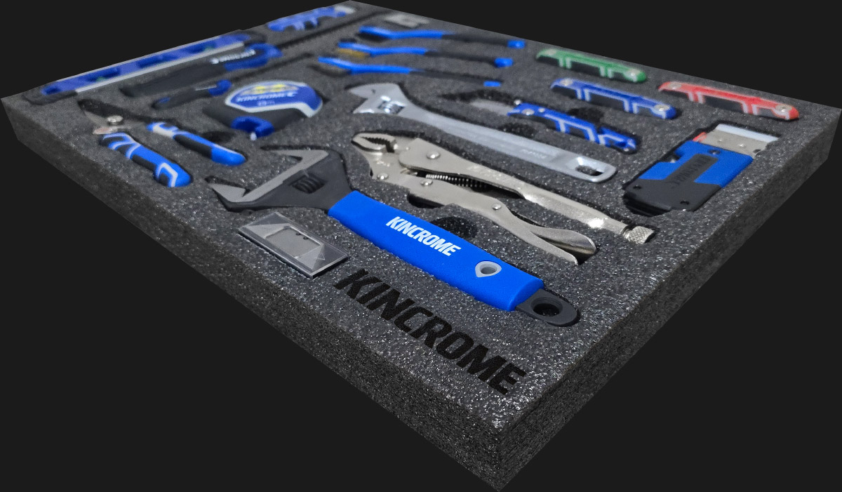 Kincrome Tools Foam Tray Storage Insert Tool box kit